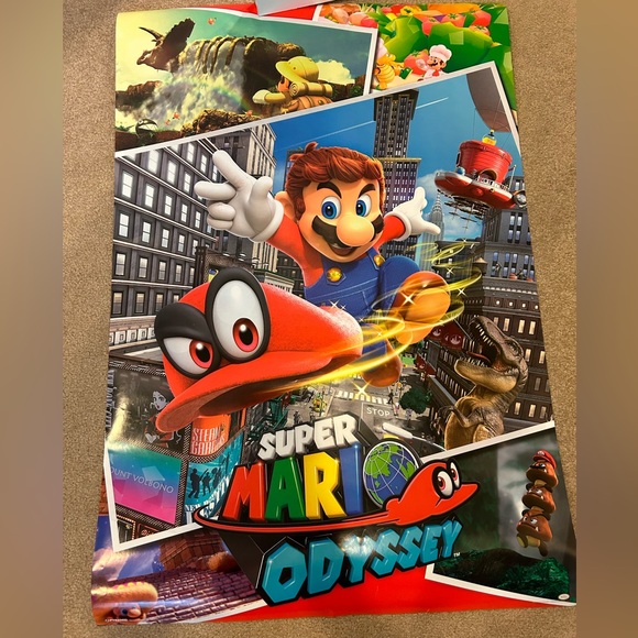 Super Mario Brothers Odyssey poster - Picture 1 of 1